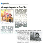 Quintin revue de presse 2013