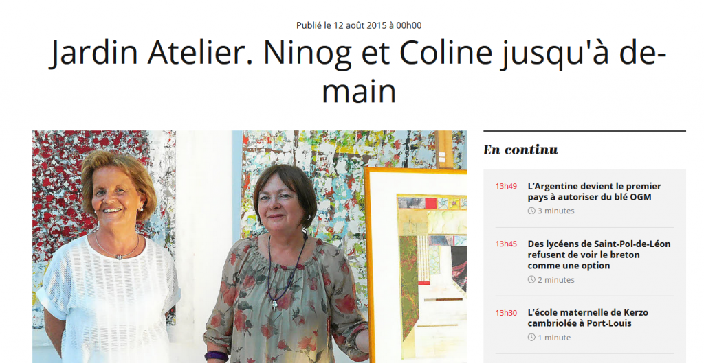 photo article Ninog Le Telegramme